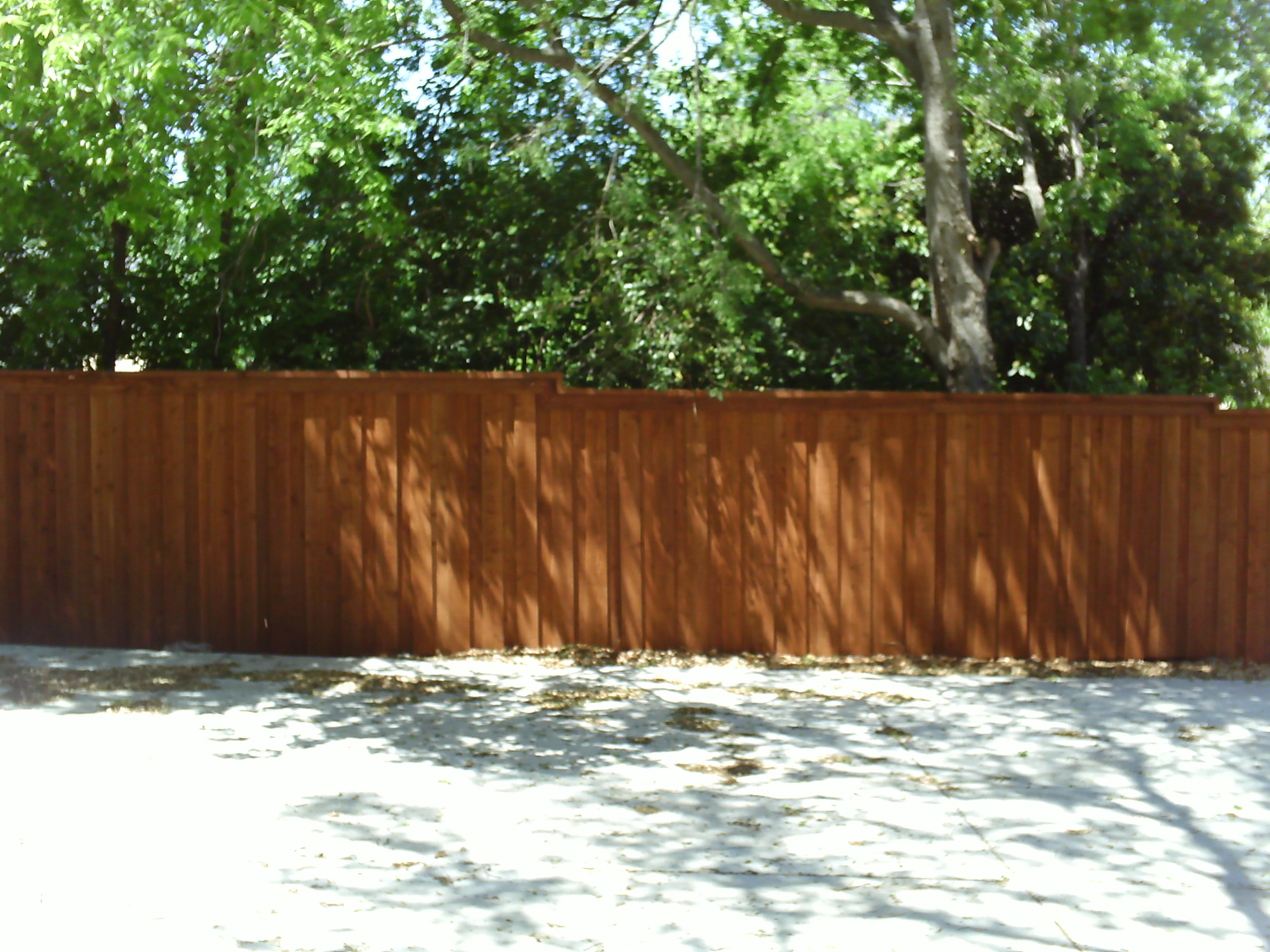 wood privacy fence - Denton, TX