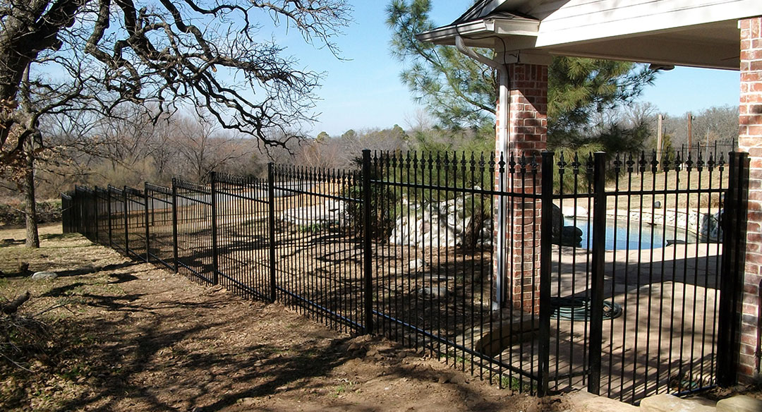ornamental iron fences